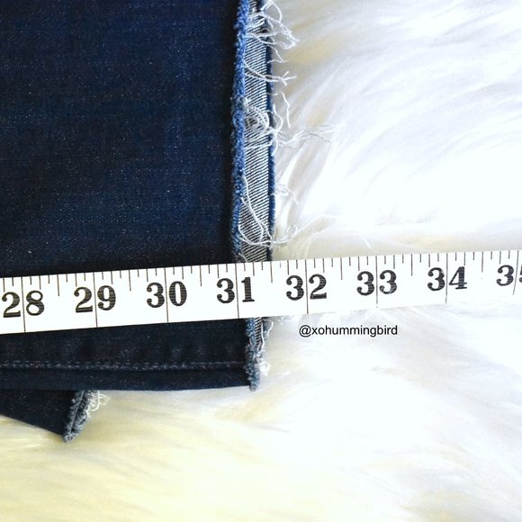 MOTHER | The Weekender Fray Flare Jeans (Skunk At The Tea Party) Size 32 NWT - Picture 11 of 15